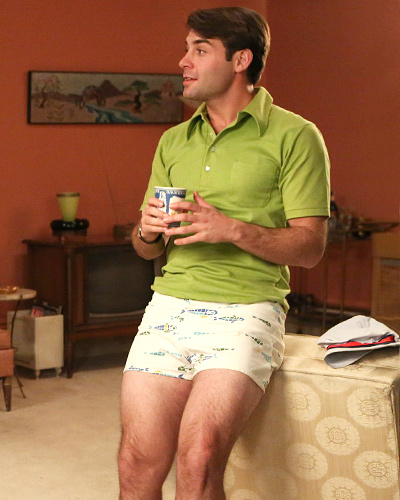 Bob Benson Wears Short Shorts