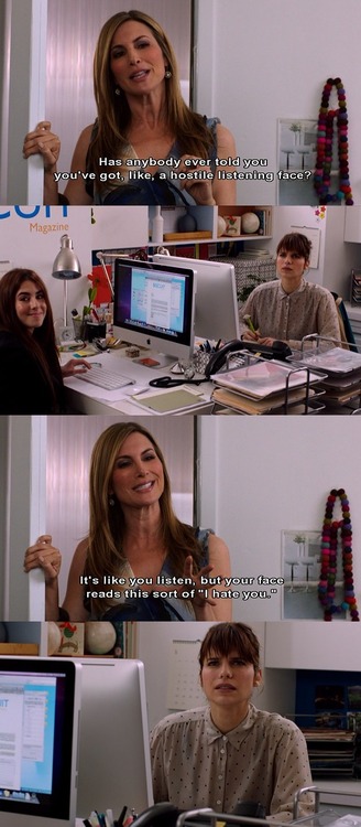 how to make it in America hostile listening face