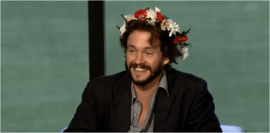 Hugh Dancy Flower Crown