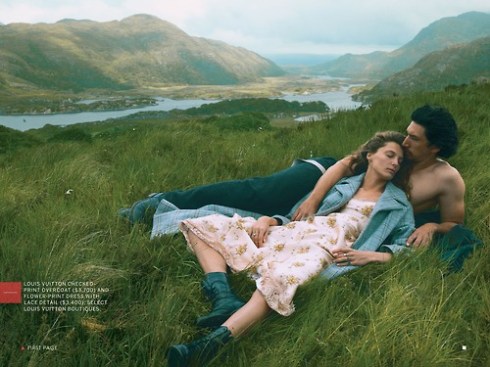 Adam Driver and Daria Vogue