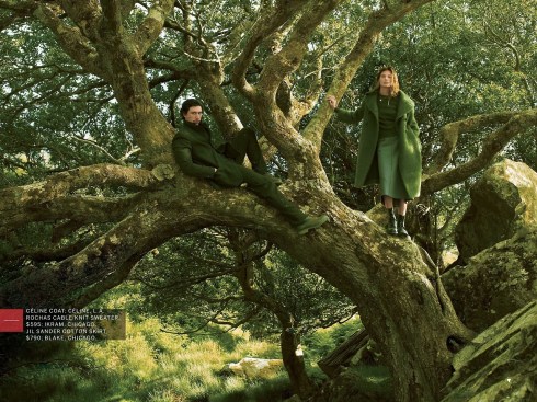 Adam Driver tree Vogue