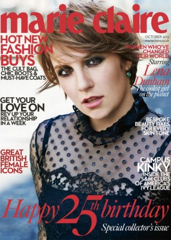 Lena Dunham UK Marie Claire