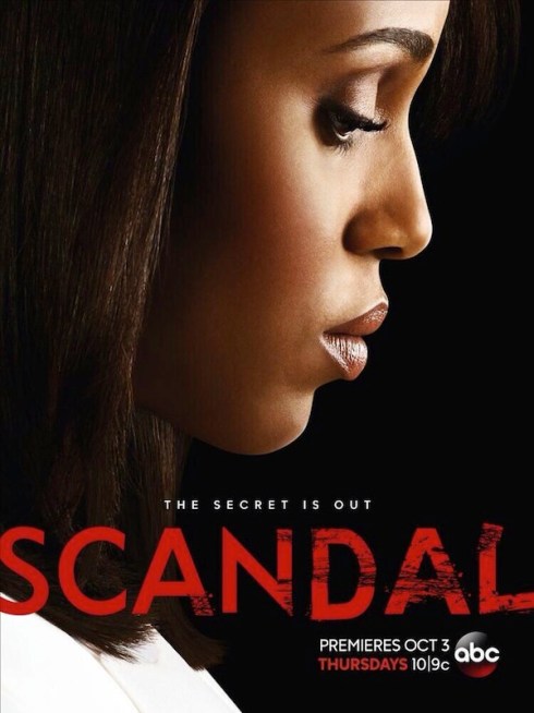 Scandal Season 3 poster