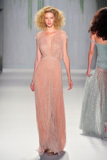 Jenny Packham nude dress