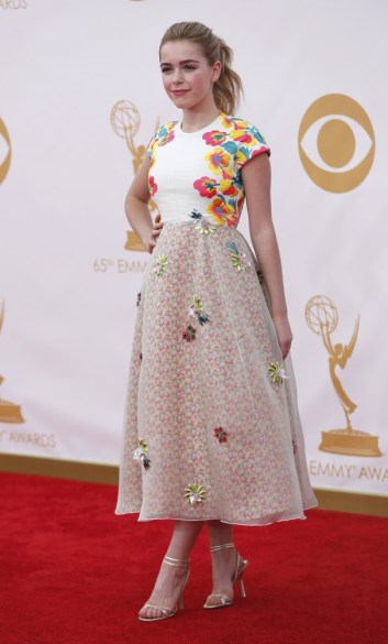 Kiernan Shipka 2013 emmys