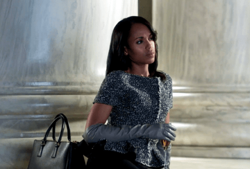 Olivia Pope leather gloves
