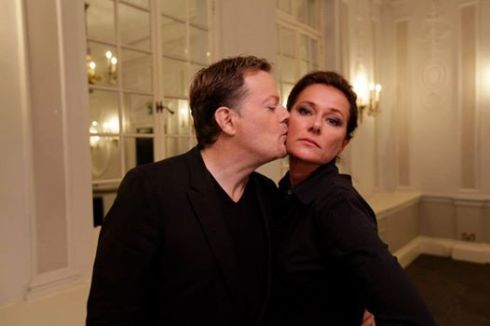 Sidse Babett Knudsen and Eddie Izzard