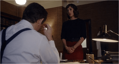 Masters of Sex Virginia red skirt