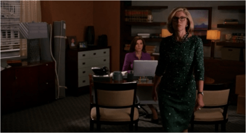 The Good Wife Diane full length green