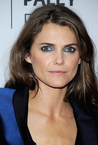 Keri Russell electric blue eyes
