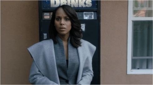 Scandal 3.09 draped coat