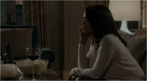 Scandal 3.10 popcorn and wine