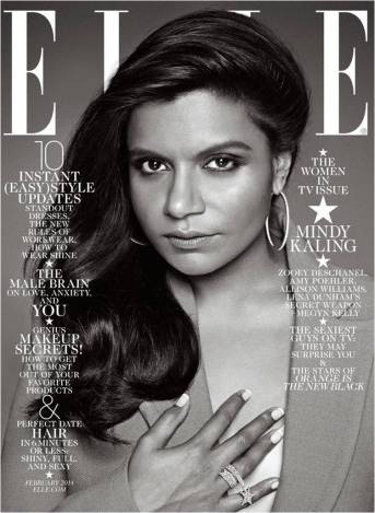 Mindy Kaling Elle