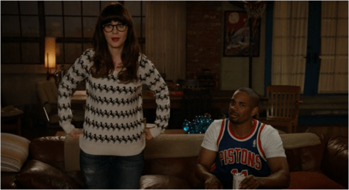 New Girl Jess and Coach