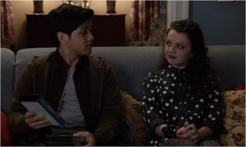 The Carrie Diaries Heart blouse