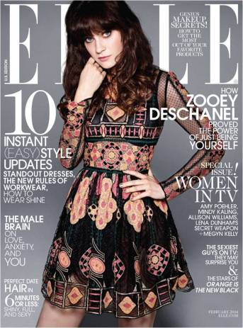Zooey Deschanel Elle