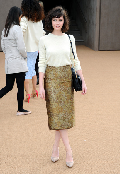 Felicity Jones Burberry