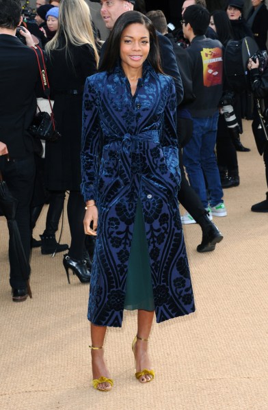 Naomie Harris Burberry Prorsum