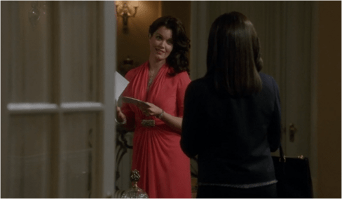 Scandal 3.12 Mellie in coral