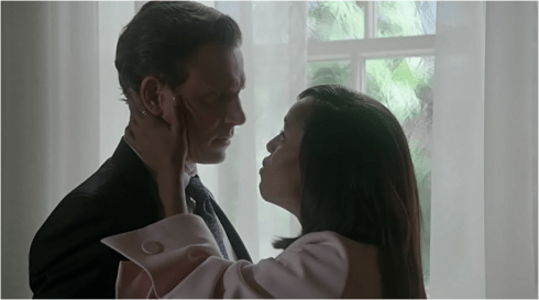 Scandal 3.13 window kiss