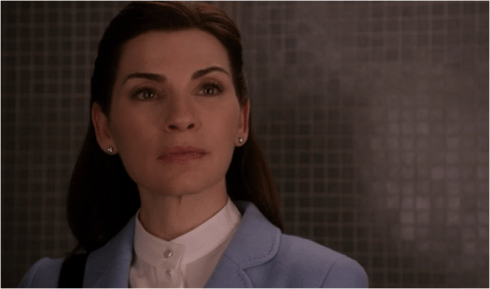 The Good Wife 5.14 buttoned up