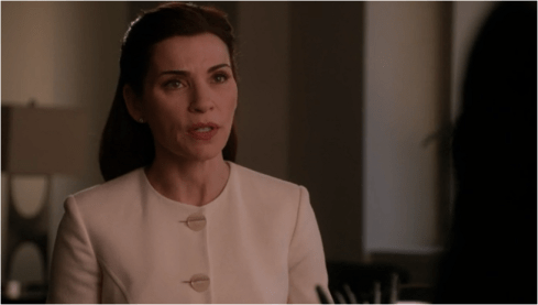 The Good Wife 5.14 cream jacket