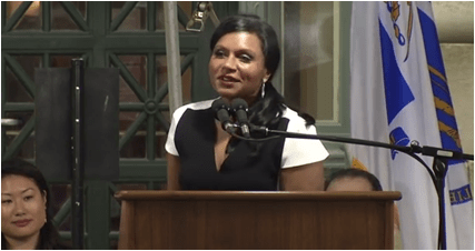 Mindy Kaling Harvard