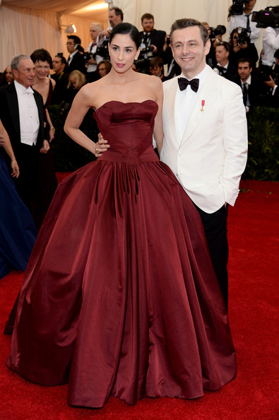 Sarah Silverman and Michael Sheen