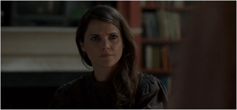 the Americans 2.11 Elizabeth puff shirt