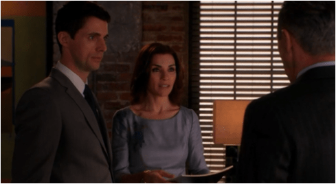 The Good Wife 5.21 Alicia and Finn