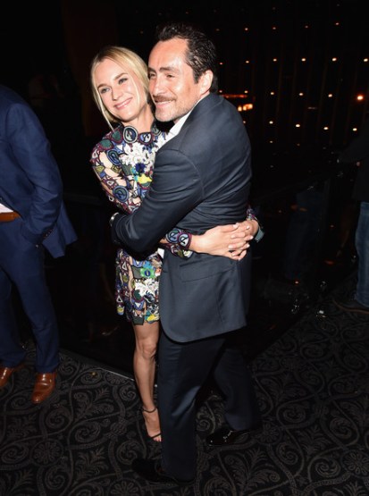 diane kruger and Demian Bichir