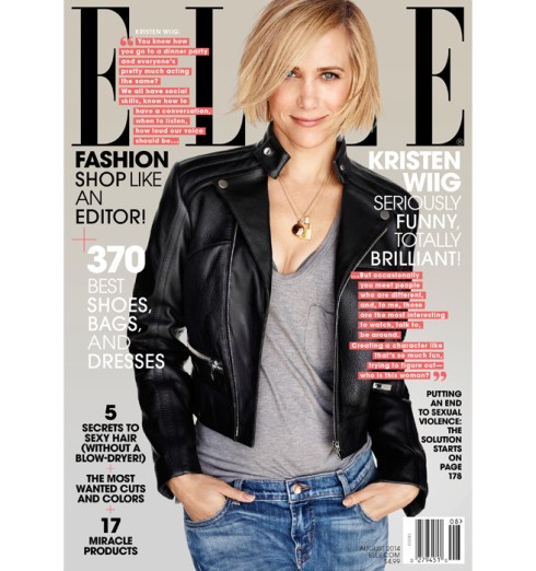 Kristen Wiig Elle cover