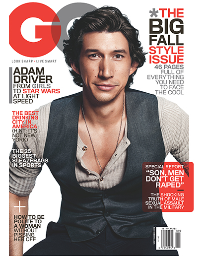 Adam Driver GQ cover