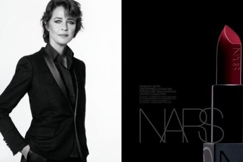 Charlotte Rampling NARS campaign
