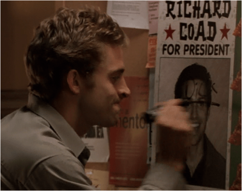 Felicity 2.19 poster graffiti