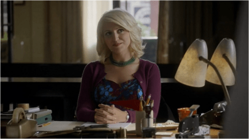 Masters of Sex 2.08 Betty in purple