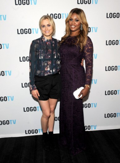 Laverne Cox and Taylor Schilling