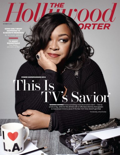 Shonda Rhimes THR cover