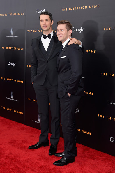 Matthew Goode and Allen Leech