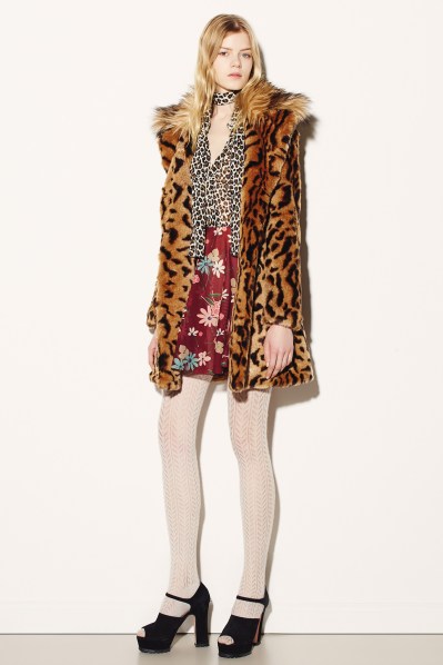 Red Valentino tiger coat