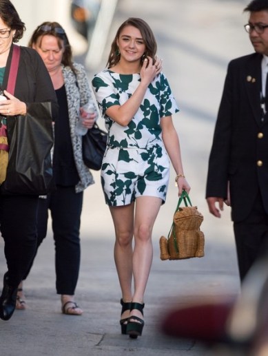 Maisie Williams Kimmel