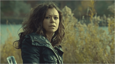 Orphan Black 3.01 Sarah leather jacket