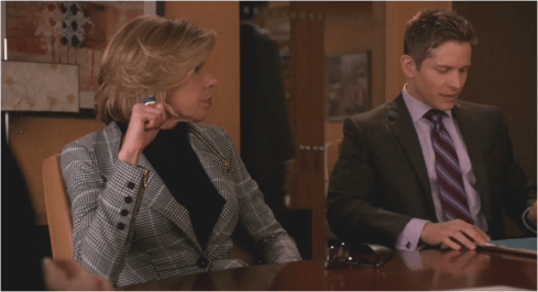 The Good Wife 6.20 Diane jacket