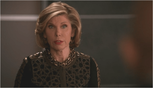 The Good Wife 6.20 double chain
