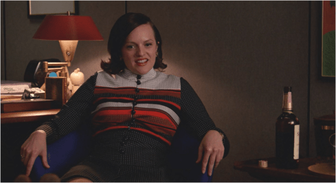Mad Men 7.14 Peggy (stripes)