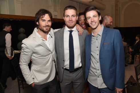 Stephen Amell, Ian Somerhalder , Grant Gustin