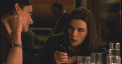 The Good Wife 6.21 Alicia and Kalinda