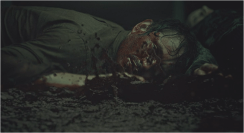 Hannibal 3.02 Will Graham blood