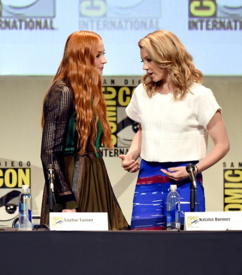Natalie Dormer and Sophie Turner