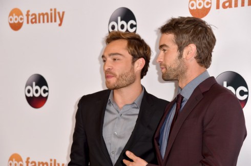 Chace Crawford and Ed Westwick
